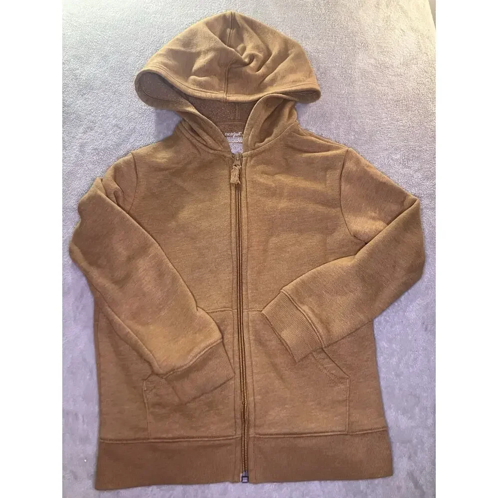 Jumping Beans & Cat & Jack Kids Lot Size 5/XS Denim Cargo + Spiderweb Hoodies
